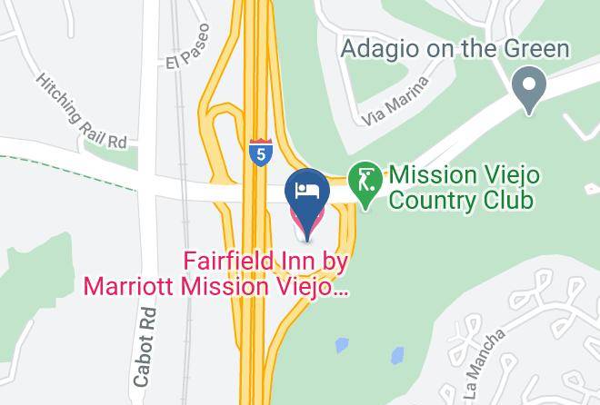 Orange - Fairfield Inn By Marriott Mission Viejo Orange County Maps