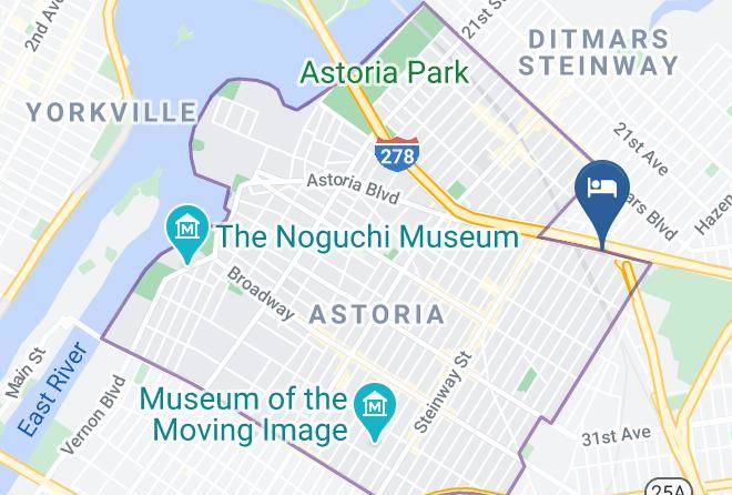 Queens - Fairfield Inn By Marriott New York Laguardia Airport Astoria Maps