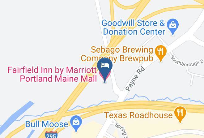 Cumberland - Fairfield Inn By Marriott Portland Maine Mall Maps