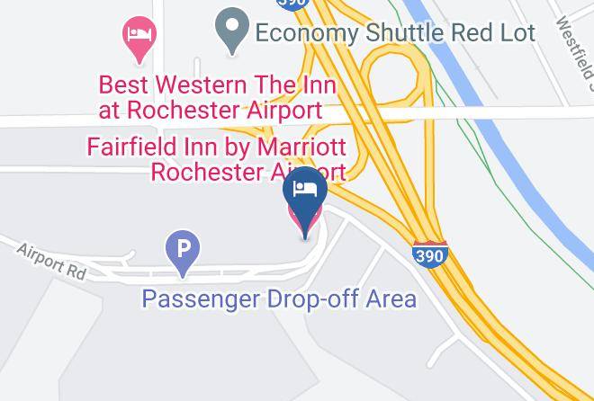 Fairfield Inn By Marriott Rochester Airport Map