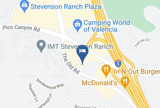 Los Angeles - Fairfield Inn Santa Clarita Valencia Maps