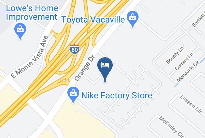 Solano - Fairfield Inn By Marriott Vacaville Maps