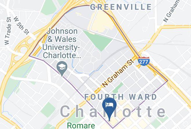 Mecklenburg - Charlotte Marriott City Center Maps