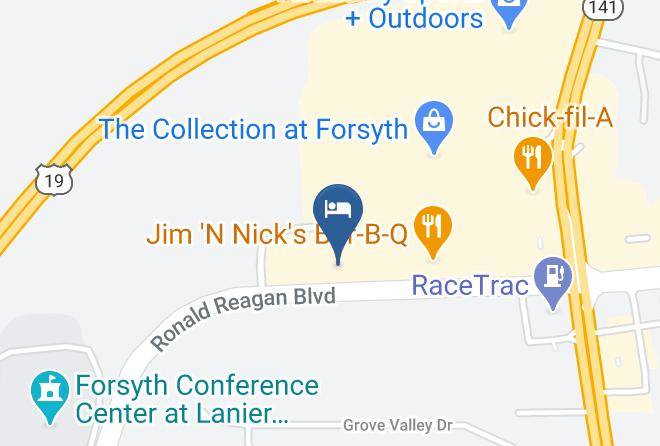 Forsyth - Fairfield Inn & Suites Atlanta Cumming Johns Creek Maps