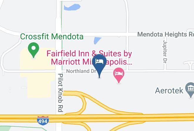 Dakota - Courtyard By Marriott Minneapolis St Paul Airport Maps