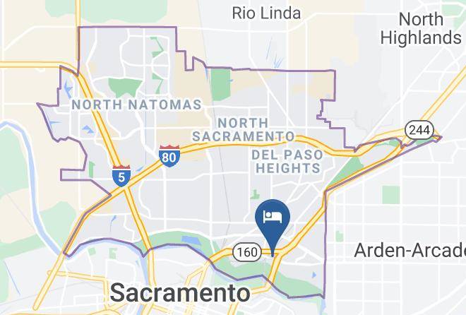 Sacramento - Towneplace Suites By Marriott Sacramento Cal Expo Maps