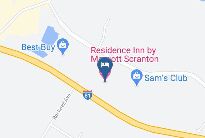 Lackawanna - Residence Inn By Marriott Scranton Maps