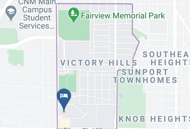 Courtyard By Marriott Albuquerque Airport Map
