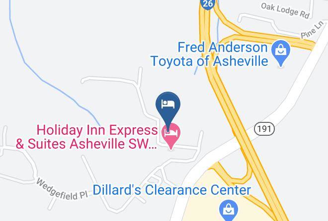 Buncombe - Fairfield Inn & Suites Asheville Outlets Maps
