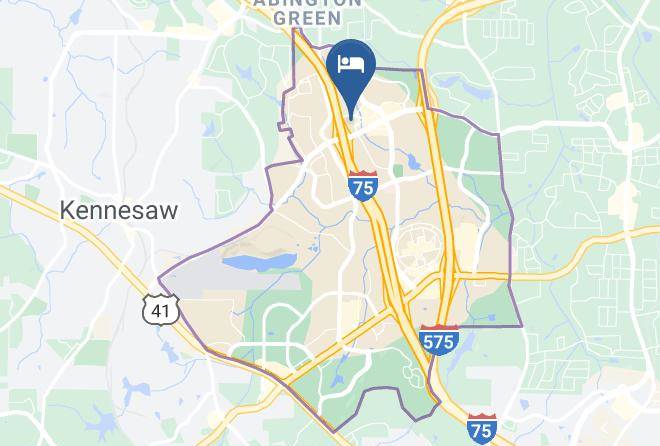 Fairfield Inn & Suites By Marriott Atlanta Kennesaw Map