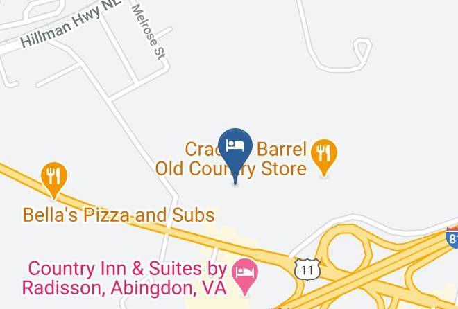 Fairfield Inn & Suites Abingdon Map