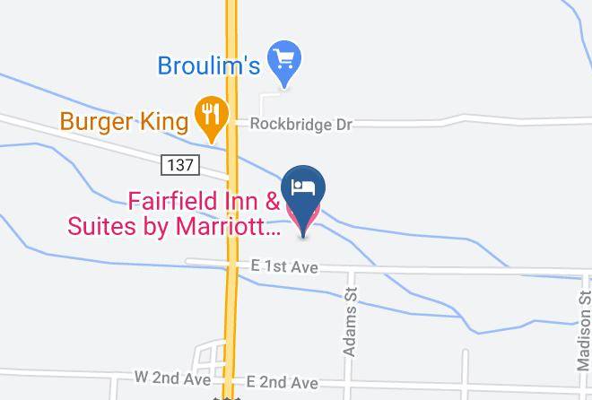 Lincoln - Fairfield Inn & Suites By Marriott Afton Star Valley Maps