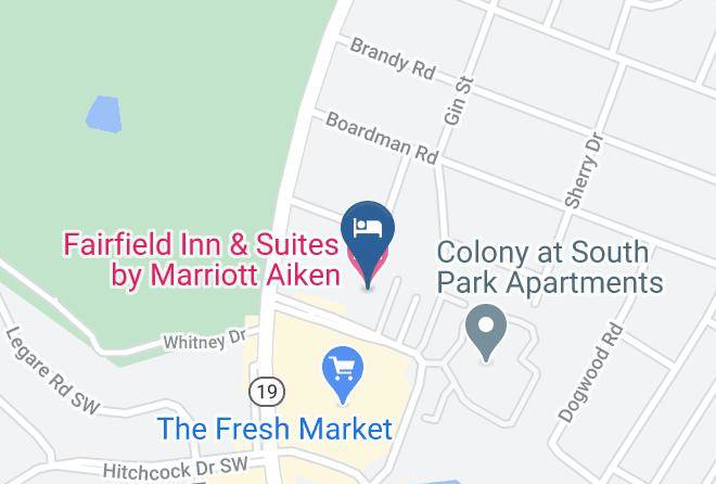 Aiken - Fairfield Inn & Suites By Marriott Aiken Maps