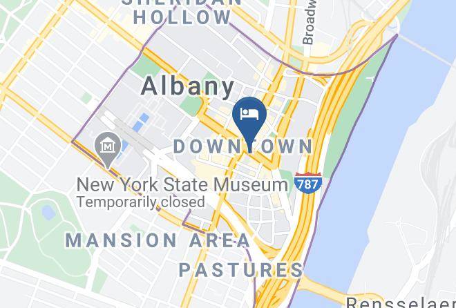 Albany - Fairfield Inn & Suites By Marriott Albany Downtown Maps