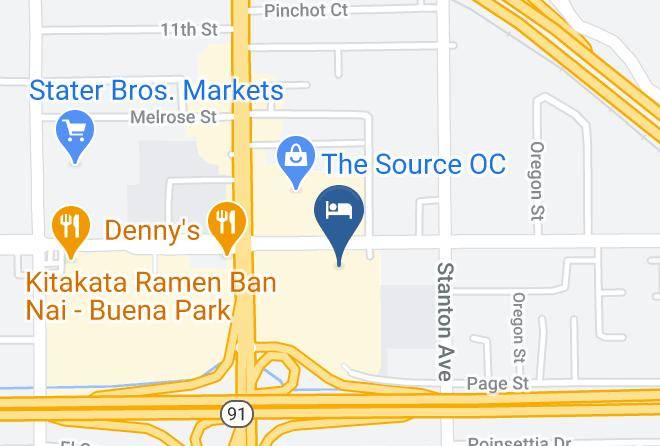 Orange - Fairfield Inn & Suites By Marriott Anaheim North Buena Park Maps