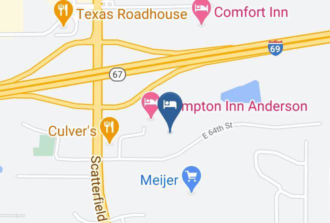 Madison - Fairfield Inn & Suites By Marriott Anderson Maps