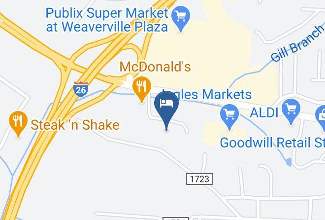 Buncombe - Fairfield Inn & Suites By Marriott Asheville Weaverville Maps