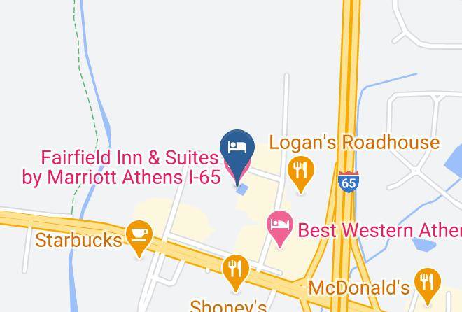 Limestone - Fairfield Inn & Suites By Marriott Athens I 65 Maps