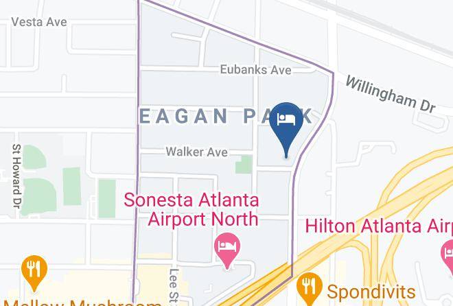 Fulton - Fairfield Inn & Suites By Marriott Atlanta Airport North Maps
