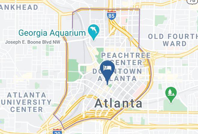 Fulton - Fairfield Inn & Suites By Marriott Atlanta Downtown Maps