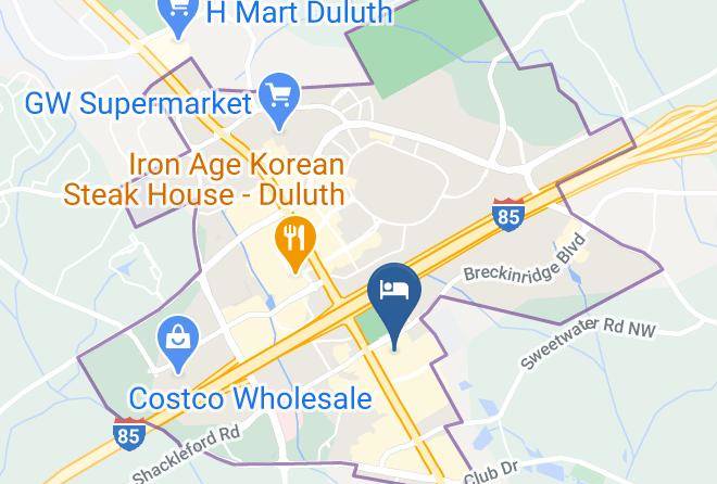 Gwinnett - Fairfield Inn & Suites By Marriott Atlanta Gwinnett Place Maps