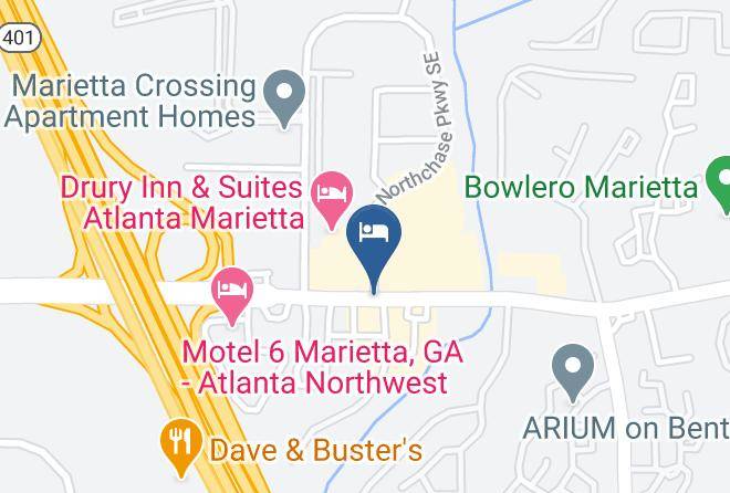 Cobb - Fairfield Inn & Suites By Marriott Atlanta Marietta Maps