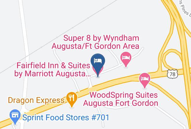 Richmond - Fairfield Inn & Suites By Marriott Augusta Fort Gordon Area Maps