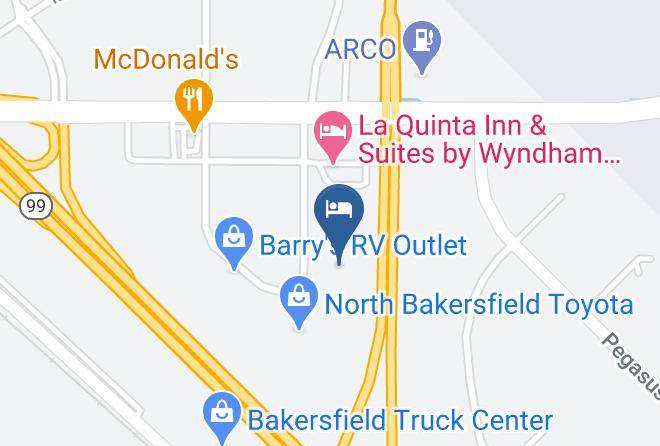 Kern - Fairfield Inn & Suites By Marriott Bakersfield North Airport Maps
