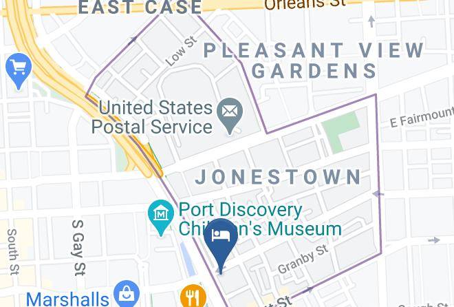 Fairfield Inn & Suites By Marriott Baltimore Downtown Inner Harbor Map