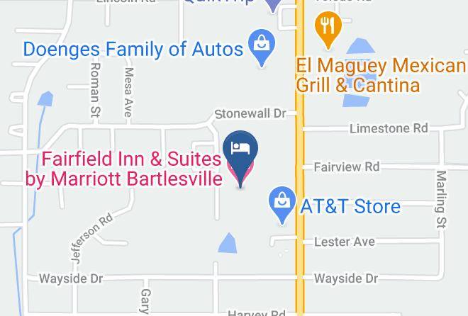 Washington - Fairfield Inn & Suites By Marriott Bartlesville Maps