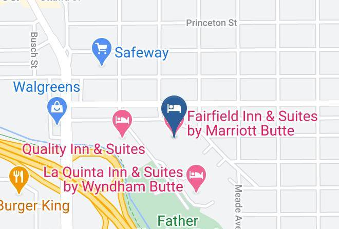 Silver Bow - Fairfield Inn & Suites By Marriott Butte Maps