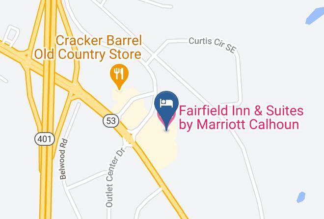 Gordon - Fairfield Inn & Suites By Marriott Calhoun Maps