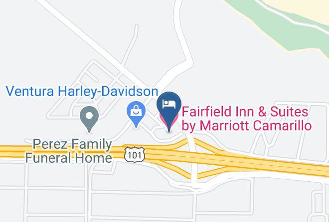 Ventura - Fairfield Inn & Suites By Marriott Camarillo Maps