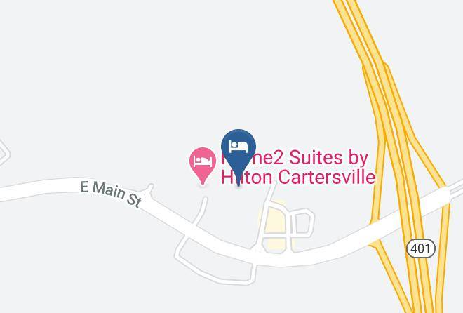 Fairfield Inn & Suites By Marriott Cartersville Map