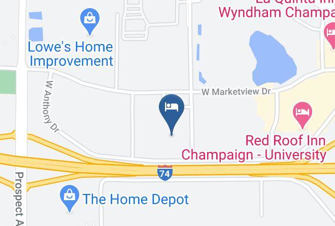 Champaign - Fairfield Inn & Suites Champaign Maps