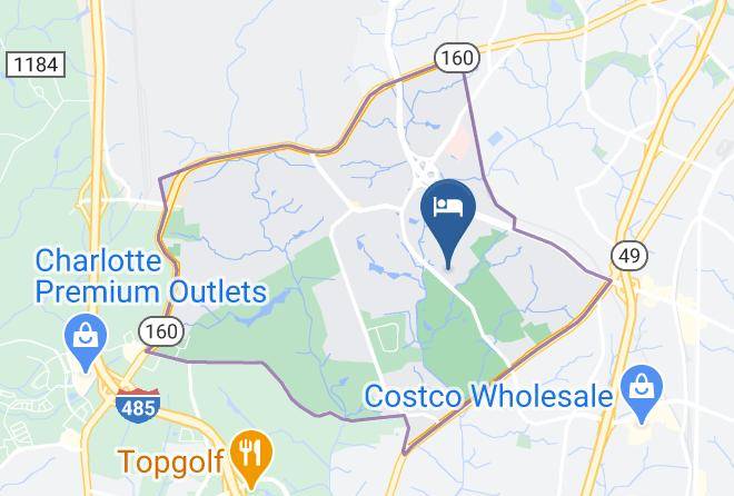 Mecklenburg - Fairfield Inn & Suites By Marriott Charlotte Airport Maps
