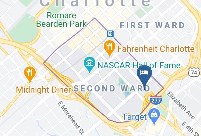 Mecklenburg - Fairfield Inn & Suites By Marriott Charlotte Uptown Maps