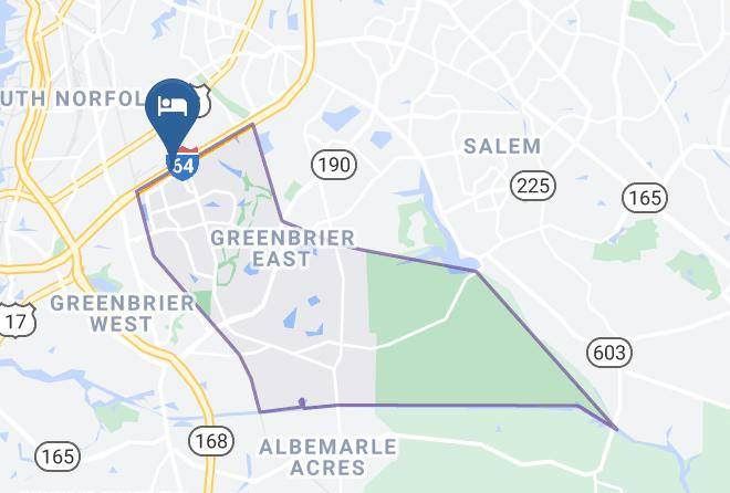 Chesapeake City - Fairfield Inn & Suites By Marriott Chesapeake Maps