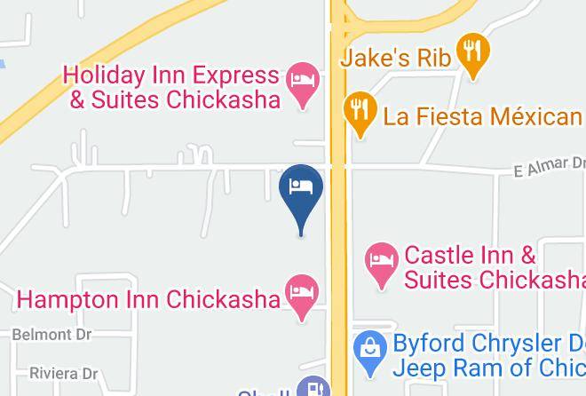 Grady - Fairfield Inn & Suites By Marriott Chickasha Maps