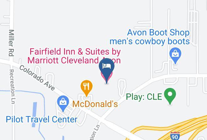Lorain - Fairfield Inn & Suites By Marriott Cleveland Avon Maps