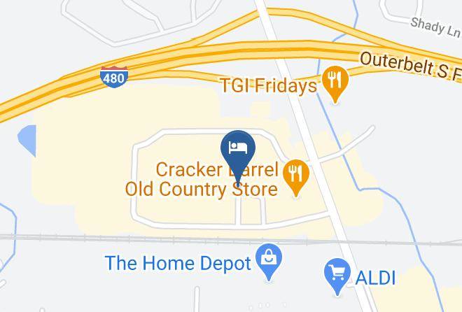 Cuyahoga - Fairfield Inn & Suites By Marriott Cleveland Tiedeman Road Maps