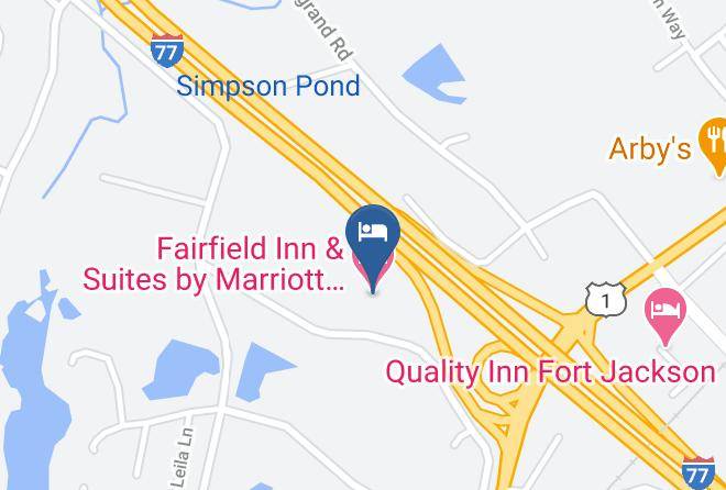 Richland - Fairfield Inn & Suites By Marriott Columbia Northeast Maps