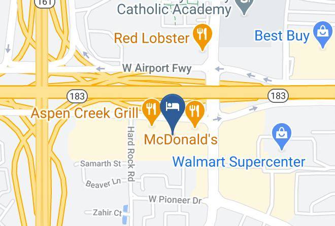 Fairfield Inn & Suites By Marriott Dallas Dfw Airport South Irving Map