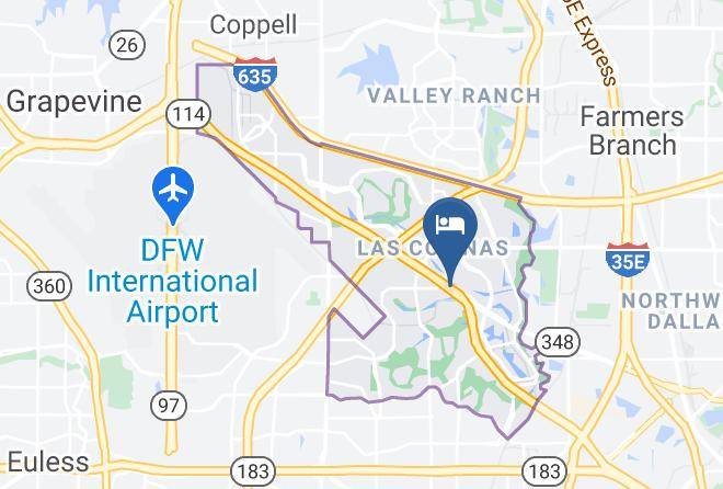 Dallas - Fairfield Inn & Suites By Marriott Dallas Las Colinas Maps