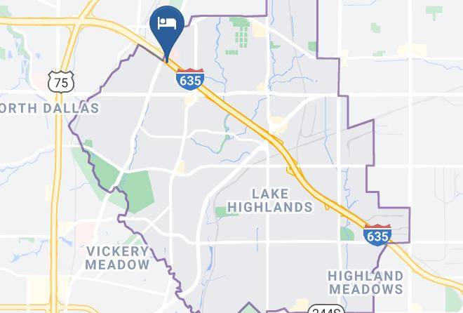 Dallas - Fairfield Inn & Suites By Marriott Dallas Park Central Maps
