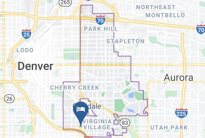 Denver - Fairfield Inn & Suites By Marriott Denver Cherry Creek Maps