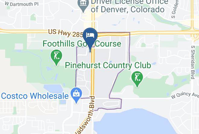Jefferson - Fairfield Inn & Suites By Marriott Denver Southwest Lakewood Maps