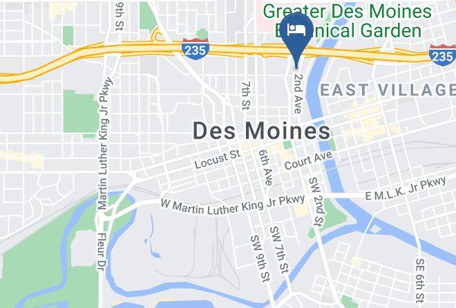 Polk - Fairfield Inn & Suites By Marriott Des Moines Downtown Maps