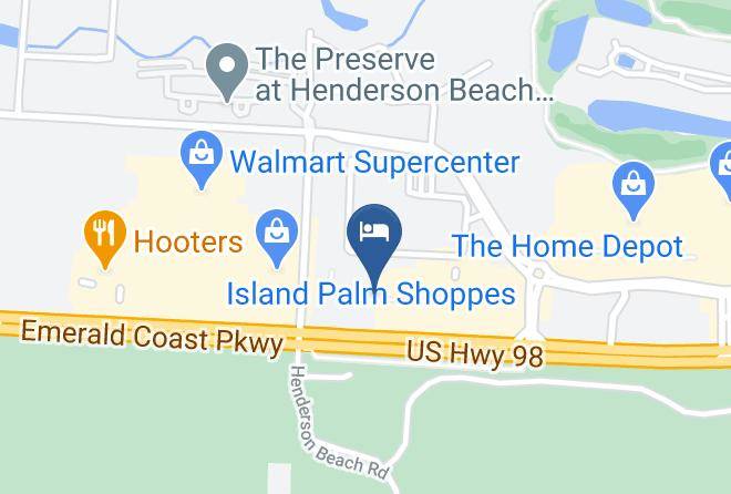 Okaloosa - Fairfield Inn & Suites By Marriott Destin Maps