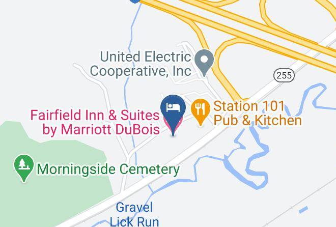 Clearfield - Fairfield Inn & Suites By Marriott Dubois Maps
